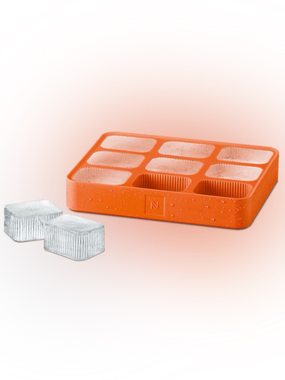 Nespresso Mandarin Silicone Ice Tray